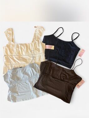 Wild Fable Large 4 Pc Tank Top Bundle- NWT